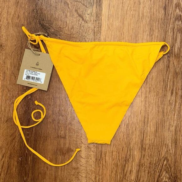 NWT Stone Fox Swim Honeycomb River Bikini Bottom In HoneyComb Size XL - Picture 4 of 5